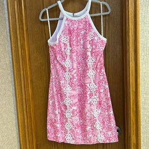 Lilly Pulitzer vintage Pearl shift dress. Size 4. EUC